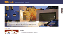 Desktop Screenshot of garazskapu-miskolc.info